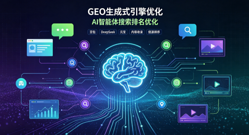 屯溪区GEO 浪潮来袭：生成式引擎优化崛起，创作者争抢豆包、DeepSeek、元宝智能体流量入口